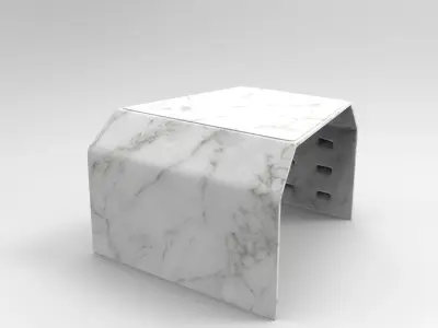 Sazy Coffee Table Low-poly 3D model