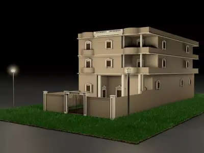 Arab house 3D model
