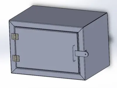 Container Carrier Trailer Body 3D model