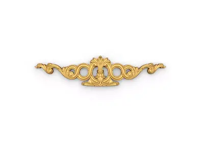 Classic carved decor ornament 403  3D model
