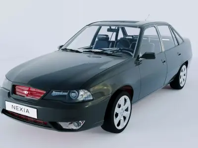 Nexia turbo car 3D model