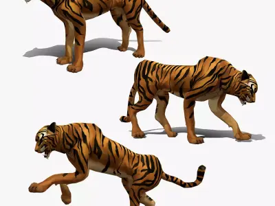 LordCheetah Low-poly 3D model