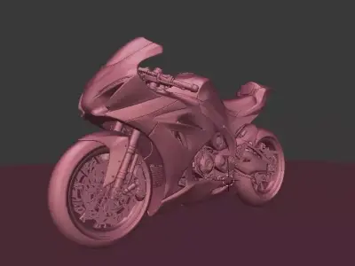 All New GSX-R 1000 2017 3D model