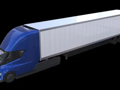 Full Tesla 2020 Vehicle Lineup with interiors 3D model