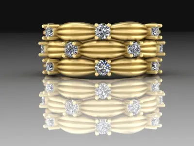 Tiffany Ring 3D print model