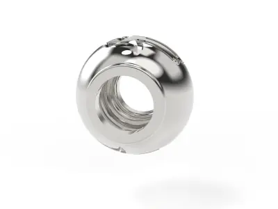 Rounded Charm Fatimas Hand 3D print model