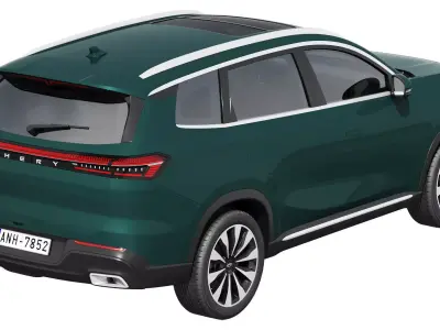 Chery Tiggo 8 2026 3D model