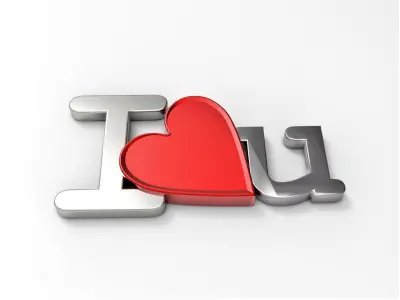I Love You 3D print  Free 3D print model