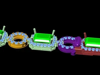 gafflink 3D print model