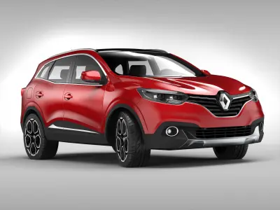 Renault Kadjar 2016 3D model
