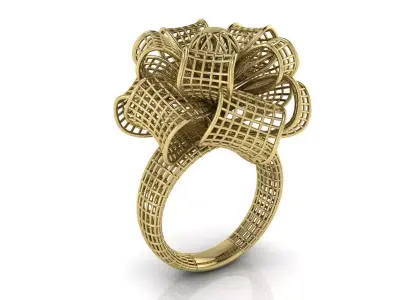 Ultra Vision Ring Jewelry 3D print model 19