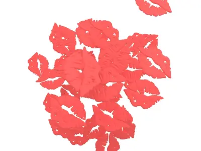 Many Kisses Mark v1 001 3D model