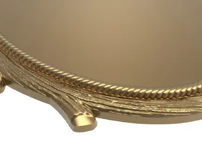 carved frame 3D model 5