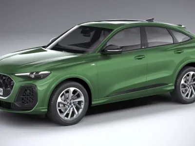 Audi Q5 Sportback S-Line 2025 3D model