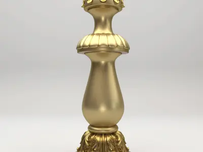 Carved Column 3D model order