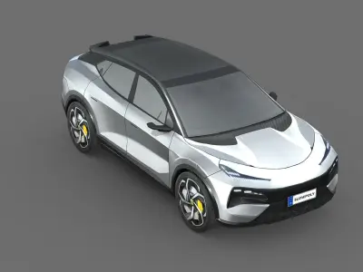 Lotus Eletre 2023 Low-poly 3D model