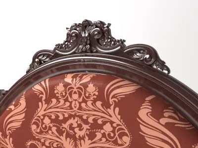 Sofa Rising Sun 4K 3D model