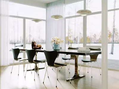 Dining Room Colection 06 for Unreal Engine 3D model