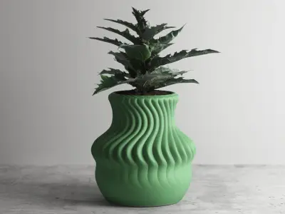 vase 3d print 720  3D print model