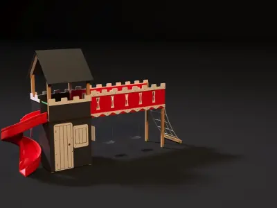 Playground pirates series 3D model