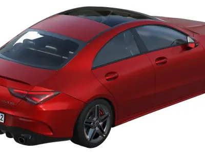 Mercedes-Benz CLA 35 AMG 2020 3D model