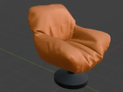 Chair 3d model in blender 3D model