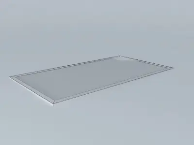 Table Young Girl - Painting Free 3D model