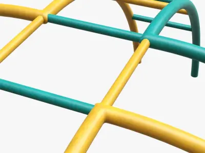 Climbing tower 01 3D model