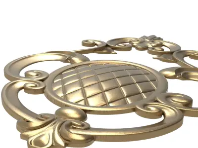 decorative pattern ready for 3D printing 3D model 392