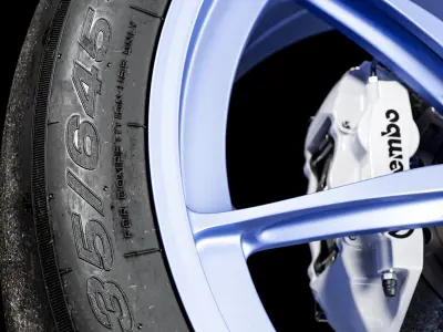 Pirelli P ZERO Slick 235 645 R18 DH 3D model