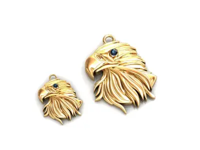Eagle pendant 3D print model