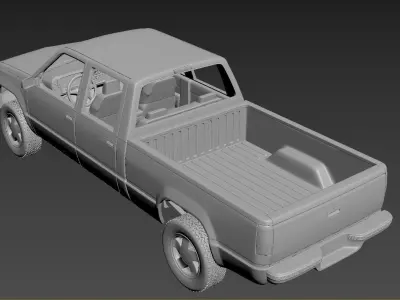 Chevrolet C-K 4th Gen Crew Cab 3D print model