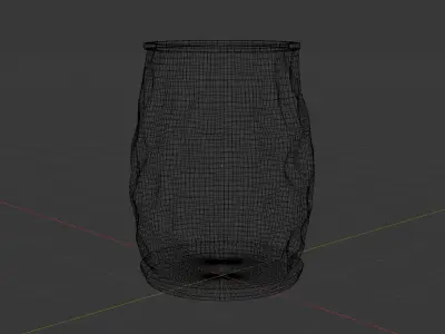 a peculiar vase Free low-poly 3D model