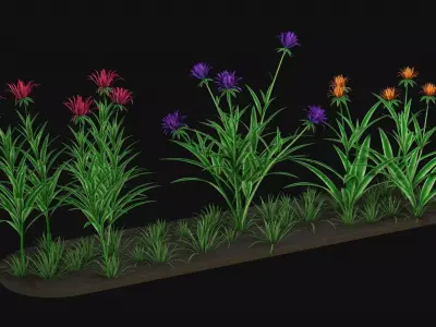 Flowers R12 3D model
