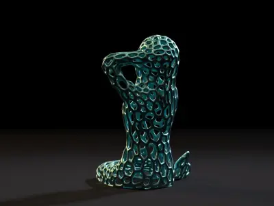 Mermaid 3D print model
