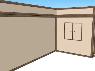 MODULAR WALL 03 Free 3D model
