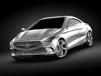 Mercedes Concept pack 3D model