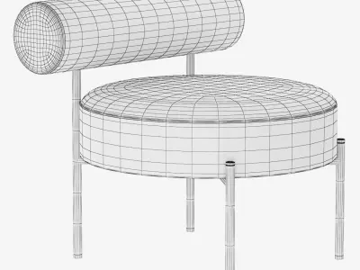 Rest Lounge 3D model