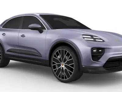 Porsche Macan 4 Electric 2024 Low-poly 3D model