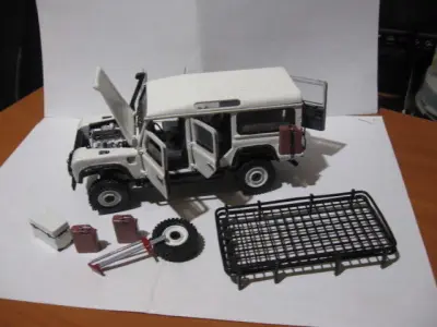 Land Rover Defender 110  M 1  35 3D print model