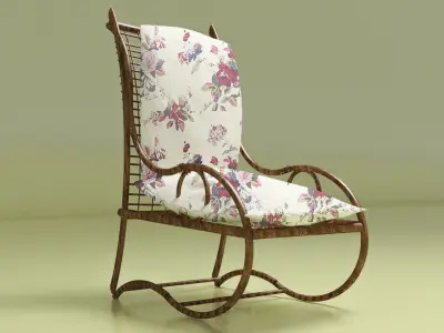 Bamboo Chair 3D model