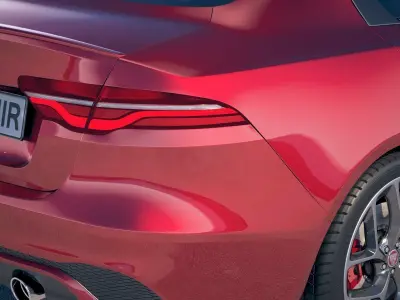 Jaguar XE R-Dynamic 2020 3D model