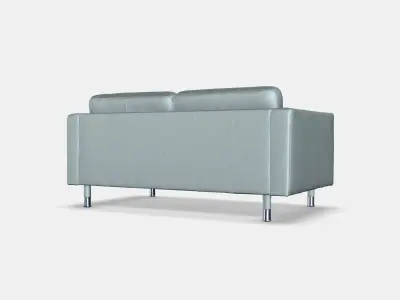 LANDSKRONA 2-seat sofa 3 Low-poly 3D model