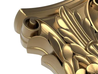  decorative pattern ready for 3D printing 3D model 151