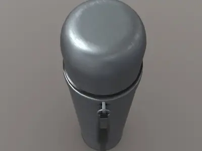 Thermos Low-poly 3D model