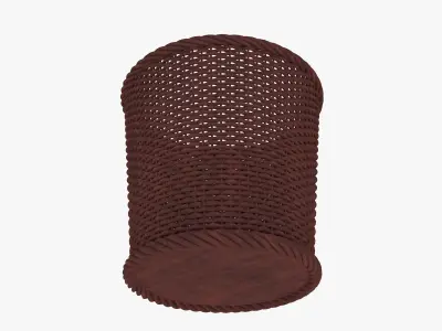 Wicker Basket 3D model