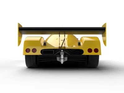 Nissan R90CK From A Racing 1990 3d model 3D model