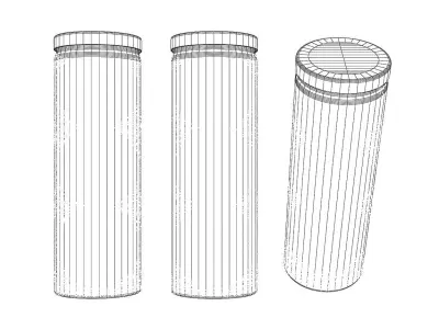 Baseball Ball Package 3D model