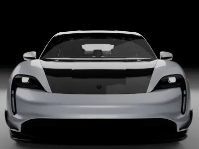 2020 Porsche Taycan Turbo S Sport Edition 3D model