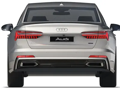 Audi A6 S-Line 2019 3D model